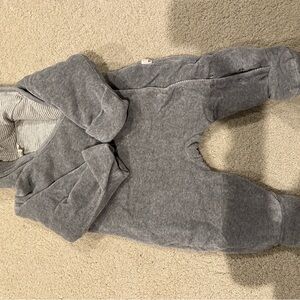Adorable Gray Baby Jumpsuit